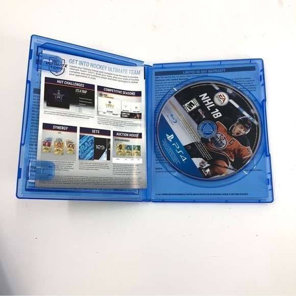 PS4 Game NHL 18 Playstation 4 Hockey Video Game - Picture 3 of 3